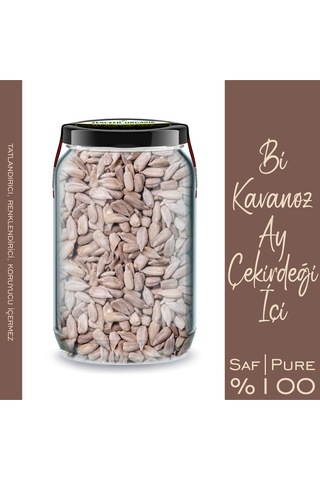 Ay Çekirdeği İçi Bi Kavanoz 660 Cc. Cam Kavanozda Çiğ Çekirdek İçi 350 G