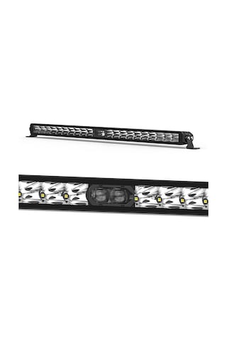 105 Cm Off Road Led Bar Kırmızı Pozisyon Lambalı Tampon Tepe Panjur İçi Kaput Çalışma - Premıum Ürün