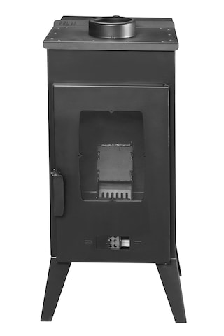 Geniş Camlı Pelet Şömine Sobası - 5 Kw, Ayarlanabilir Isı Teknolojisi Sm31