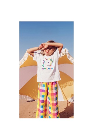 Poala Kids Unicorn Renkli Takım Çok Renkli