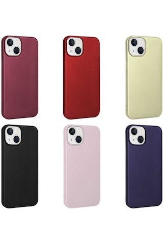 Apple Uyumlu iPhone 14 Plus Uyumlu Zore Premier Silikon Kılıf-rose Gold Rose Gold -