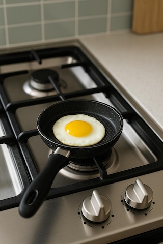 Granıt Dokum Yuvarlak Mını Sos Tavası- Rss301 -120 Mm Siyah