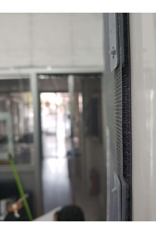 Mıknatıslı Fiberglass Yanmaz Tül Otomatik Kapı Sinekliği