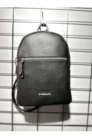 Matthew Cox T773 Siyah Kadın Sırt Çantası Pembe