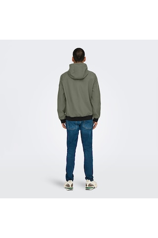 Only & Sons Bowie Erkek Yeşil Ceket 22029276-casg Haki