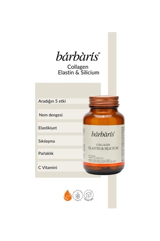 Barbaris Collagen Elastın & Sılıcıum 30 Tablets