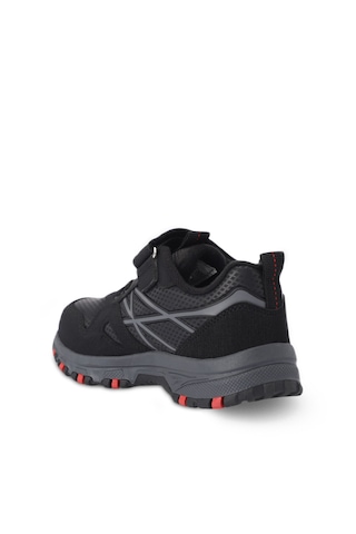 Slazenger Nala Sneaker Erkek Çocuk Ayakkabı Siyah-Kırmızı