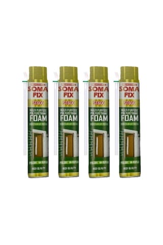 4 Ad 600 G Somafix Sosfix Poliüretan Köpük Iç Çelik Kapı Montaj