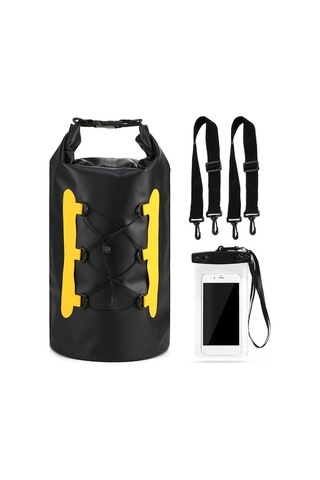 Fortunelane 15l Su Geçirmez Çanta Ve Telefon Kılıfı Seti - Su Etkinlikleri İçin Eşya Koruma Mavi Mavi