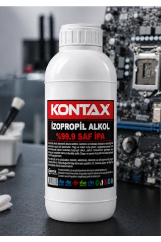 Kontax Saf İpa %99,9 İzopropil Alkol 1lt Tekli