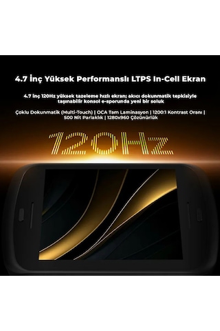 Rg Slide Kızaklı Android Retro El Oyun Konsolu Siyah - 4.7 İnç 120hz 1280x960 Ltps Ekran Unisoc T820 8 Çekirdek 8 Gb Ram 128 Gb Ufs2.2 Aktif Fanlı Ps2 Wıı 3ds Android Oyun Cihazı