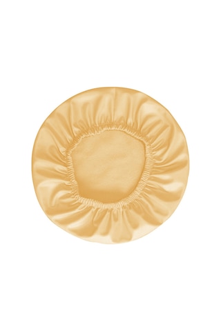 Reedark Su Ve Yağa Dayanıklı Pu Materyal Bar Tabure Kılıfı - Dairesel Sandalye Kılıfı Ev Ve Bar Kullanıma Uygun Sarı DiğER