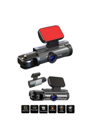 Araç Kamerası Dönebilen Hd Kaliteli Video Ve Fotoğraf Kaydedici 64440198