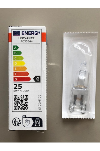 Osram G9 25w 260 Lümen Fırın Lambası
