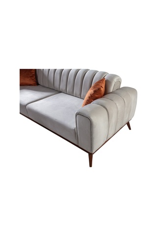 Velar Yataklı Koltuk Takımı Babyface Krem