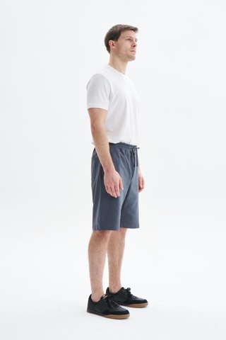 AR-MA Arma Erkek Regular Fit Basic Süprem % 100 Pamuk Arka Ve Yandan Cepli Şort Y29504279102 Gri