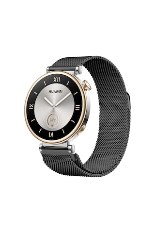 Huawei Watch Gt6 41mm / Gt5 Pro 42mm / Gt5 / Gt4 41mm Uyumlu 18mm Hasır Çelik Kordon