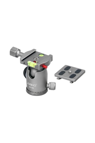Jusino Bt-02 Profesyonel Tripod Kafası Aluminyum Gümüş Renk