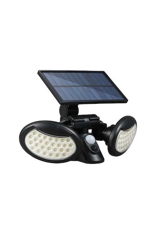 Tongxida Türkçe Güneş Enerjili Duvar Lambası, 3 Modlu, 6500k Beyaz Işık, Hareket Sensörlü, Ip65, Lt-56 Modeli Beyaz