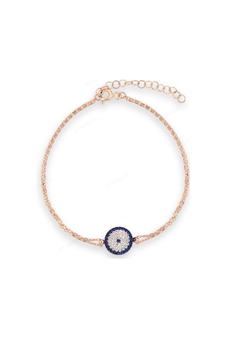 Nazar Boncuklu Gümüş Bileklik, Sanroza Gümüş Bileklik, Bileklik