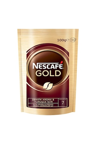 Nescafe Gold Kahve Poşet 100 Gr X 4 Adet Çözünebilir