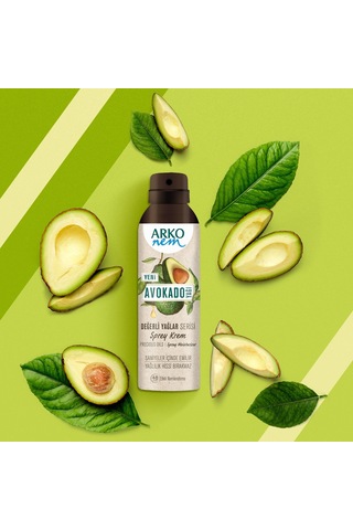 Arko Nem Değerli Yağlar Serisi Avokado Sprey Krem 6 x 150 ML