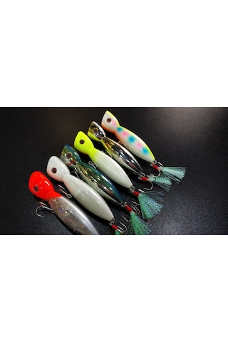 Fujin La Nina Maket Balık Su Üstü Popper 131 Lemon Flash