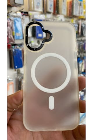 Apple iPhone Uyumlu 16 Kamera Korumalı Mat Magsafe Wireless Şarj Destekli Renkli 45668