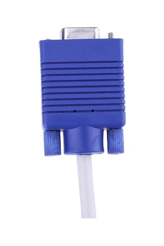 4567 Vga Y Kablo Çoklayıcı Switch Splitter Kablosu Çoklu Monitör