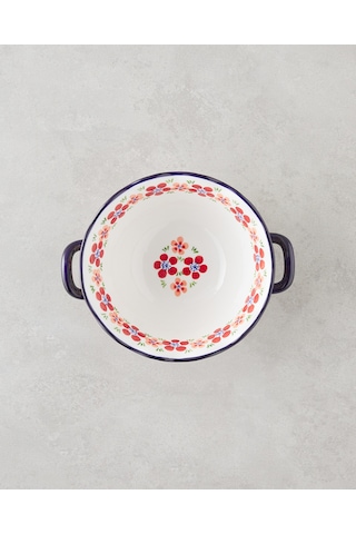 English Home Botanic Stoneware Kase 26 Cm Renkli Renkli