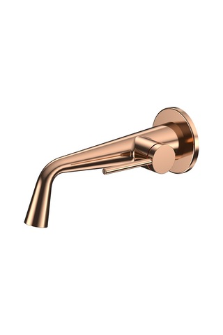 Fg-a4503 Parlak Rose Ankastre Lavabo Bataryası Rose Gold