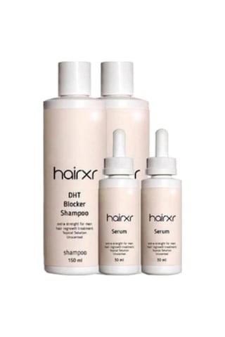 Süper Hairx Saç Uzatıcı Besleyici Şampuanı 150 Ml Saç Güçlendirici Serumu 30 Ml X 2şer Adet