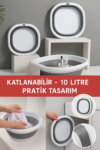 10 Lt Badya Katlanabilir Akordiyon No: 3