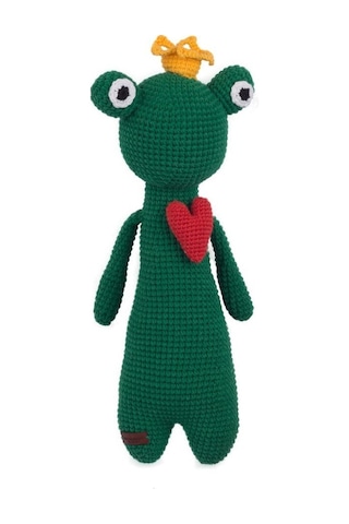 Amigurumi Organik Oyuncak-uyku Arkadaşı Kurbağ-örme Kurbağ-örme Bebek
