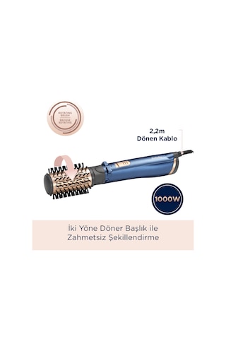 Babyliss AS965E Stylepro 1000 W Döner Başlıklı Hava Üflemeli Saç Şekillendirme Seti