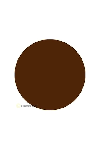 Oracover 21-081 Model Uçak Kaplama Filmi- Kahverengi- 1 Metre