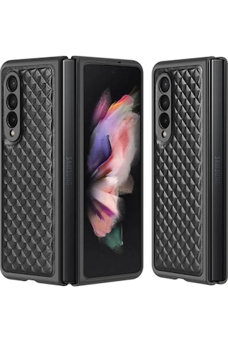 Dux Ducis Venice Samsung Galaxy Z Fold3 5G Premium Deri Kilif 563601270
