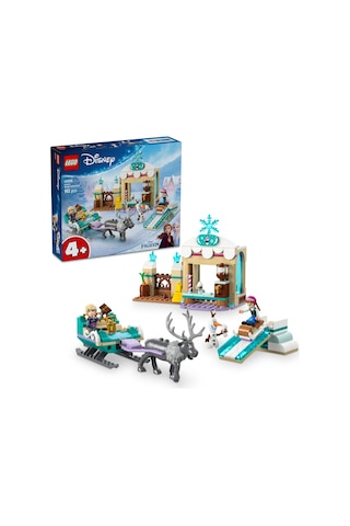 Lego Disney Princess Anna'nın Kızak Macerası 43256 - 4 Yaş & Üzeri Çocuklar İçin Yaratıcı Oyuncak Yapım Seti 192 Parça