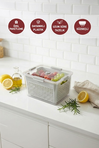Selka Home Lavin 4 Lt. Saklama Kabı