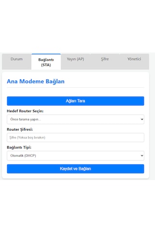 Misafir İnternet Paylaşım Modülü Otomatik Şifre Rotasyonlu, Yönetilebilir Wi-fi Genişletici