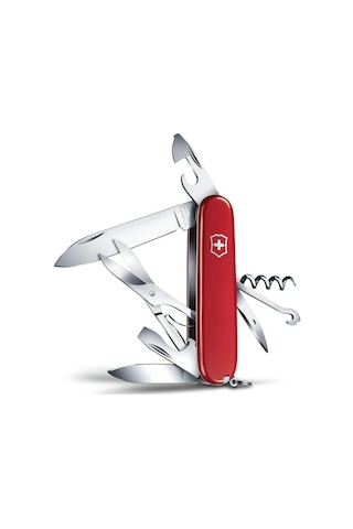 Victorinox 1.3703.B1 Climber 14 Fonksiyon Kırmızı İsviçre Kamp Çakısı Kırmızı