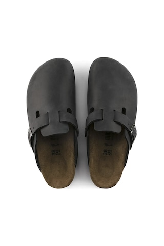Terlik Erkek 059463 Birkenstock Boston Leoı Black Siyah