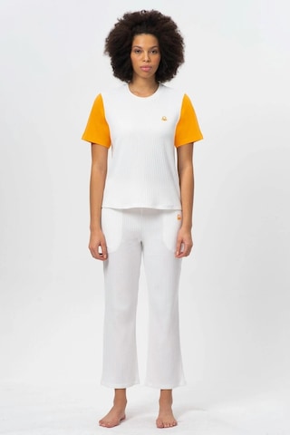 United Colors Of Benetton Kadın Pijama Üstü 71461 Beyaz
