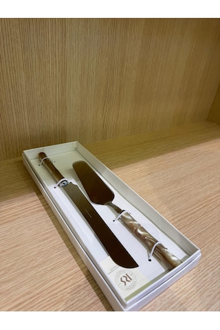 Rivadossi Bamboo Şampanya Pasta Servis Seti