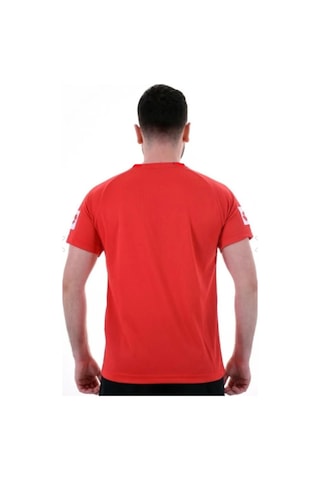 Lotto Erkek Kırmızı Kısa Kollu T-Shirt R8927