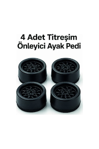 4'lü Set Çamaşır Makinesi Titreşim Önleyici Ped - Lisinya