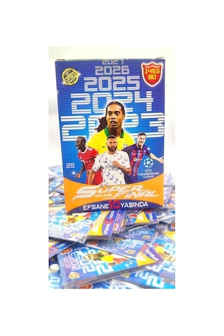 Süper Final All Star 2023 Seri Futbolcu Kartı 400'lü Paket
