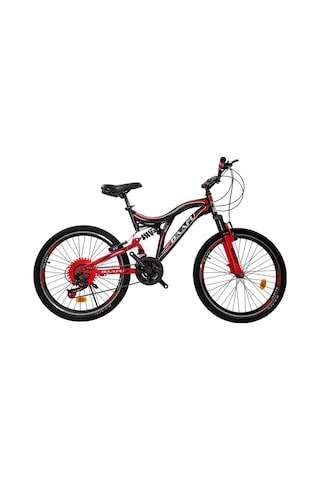 Fxc 125 Dağ Bisikleti 26 Jant 21 Vites Kırmızı-siyah - 874692121 Kırmızı-siyah