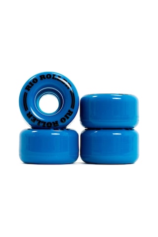 Rio Roller Coaster Blue Quad Paten Tekerleği 58 Mm-Mavi Çok Renkli