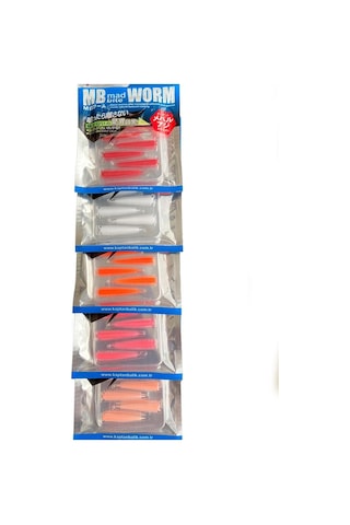 Captain Mad Bite Earth Worm Lrf Silikon Yem 4cm 8 Adet